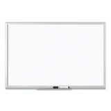 U Brands Melamine Dry Erase Board, 36 X 24, White Surface, Silver Frame freeshipping - TVN Wholesale 