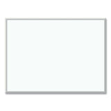 U Brands Melamine Dry Erase Board, 48 X 36, White Surface, Silver Frame freeshipping - TVN Wholesale 