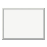 U Brands Magnetic Dry Erase Board With Aluminum Frame, 24 X 18, White Surface, Silver Frame freeshipping - TVN Wholesale 