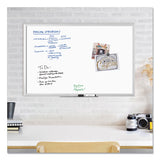 U Brands Magnetic Dry Erase Board With Aluminum Frame, 36 X 24, White Surface, Silver Frame freeshipping - TVN Wholesale 