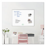 U Brands Magnetic Dry Erase Board With Aluminum Frame, 48 X 36, White Surface, Silver Frame freeshipping - TVN Wholesale 