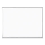 U Brands Magnetic Dry Erase Board With Aluminum Frame, 48 X 36, White Surface, Silver Frame freeshipping - TVN Wholesale 