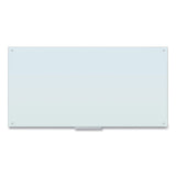 U Brands Glass Dry Erase Board, 72 X 36, White Surface freeshipping - TVN Wholesale 