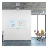 U Brands Glass Dry Erase Board, 72 X 36, White Surface freeshipping - TVN Wholesale 