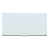 U Brands Glass Dry Erase Board, 72 X 36, White Surface freeshipping - TVN Wholesale 