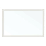 U Brands Magnetic Dry Erase Board With Decor Frame, 30 X 20, White Surface And Frame freeshipping - TVN Wholesale 