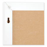 U Brands Linen Bulletin Board With Decor Frame, 30 X 20, Natural Surface-white Frame freeshipping - TVN Wholesale 