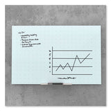 U Brands Floating Glass Ghost Grid Dry Erase Board, 36 X 24, White freeshipping - TVN Wholesale 