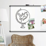 U Brands Pinit Magnetic Dry Erase Board, 48 X 36, White freeshipping - TVN Wholesale 
