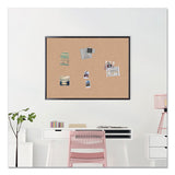 U Brands Cork Bulletin Board, 48 X 36, Natural Surface, Black Frame freeshipping - TVN Wholesale 