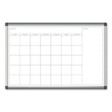 U Brands Pinit Magnetic Dry Erase Undated One Month Calendar, 36 X 24, White freeshipping - TVN Wholesale 