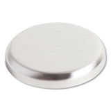U Brands High Energy Magnets, Circle, Silver, 1.25" Dia, 12-pack freeshipping - TVN Wholesale 
