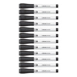 U Brands Medium Point Low-odor Dry-erase Markers With Erasers, Medium Bullet Tip, Black, Dozen freeshipping - TVN Wholesale 