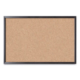 U Brands Cork Bulletin Board, 36 X 24, Natural Surface, Black Frame freeshipping - TVN Wholesale 