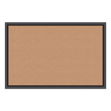 U Brands Cork Bulletin Board, 36 X 24, Natural Surface, Black Frame freeshipping - TVN Wholesale 