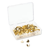 U Brands Fashion Metal Thumbtacks, Metal, Gold, 3-8", 200-pack freeshipping - TVN Wholesale 