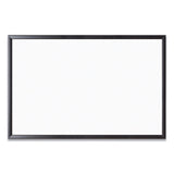 U Brands Magnetic Dry Erase Board With Mdf Frame, 36 X 24, White Surface, Black Frame freeshipping - TVN Wholesale 