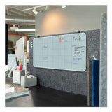 U Brands Cubicle Glass Dry Erase Undated Four Week Calendar Board, 23 X 12, White freeshipping - TVN Wholesale 