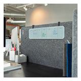 U Brands Cubicle Glass Dry Erase Undated One Week Calendar Board, 20 X 5.5, White freeshipping - TVN Wholesale 