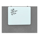 U Brands Cubicle Glass Dry Erase Board, 20 X 16, White freeshipping - TVN Wholesale 