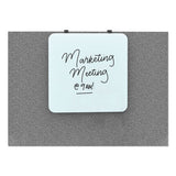 U Brands Cubicle Glass Dry Erase Board, 12 X 12, White freeshipping - TVN Wholesale 