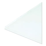 U Brands Floating Glass Dry Erase Board, 72 X 48, White freeshipping - TVN Wholesale 