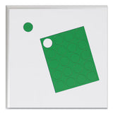 U Brands Heavy-duty Board Magnets, Circles, Green, 0.75", 24-pack freeshipping - TVN Wholesale 