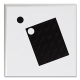 U Brands Heavy-duty Board Magnets, Circles, Black, 0.75", 24-pack freeshipping - TVN Wholesale 