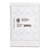 U Brands Heavy-duty Board Magnets, Circles, White, 0.75", 24-pack freeshipping - TVN Wholesale 