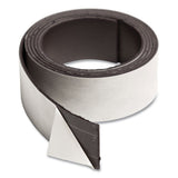 U Brands Magnetic Adhesive Tape Roll, 1" X 4 Ft, Black, 1 Roll freeshipping - TVN Wholesale 