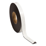 U Brands Magnetic Adhesive Tape Roll, 1" X 50 Ft, Black, 1-roll freeshipping - TVN Wholesale 