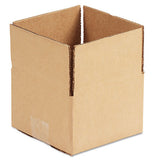 General Supply Fixed-depth Shipping Boxes, Regular Slotted Container (rsc), 6" X 6" X 4", Brown Kraft, 25-bundle freeshipping - TVN Wholesale 