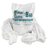 General Supply Bag-a-rags Reusable Wiping Cloths, Cotton, White, 1lb Pack freeshipping - TVN Wholesale 
