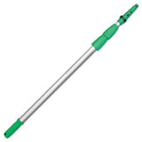 Opti-loc Extension Pole, 18 Ft, Three Sections, Green-silver