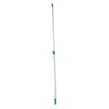 Unger® Opti-loc Extension Pole, 8 Ft, Two Sections, Green-silver freeshipping - TVN Wholesale 