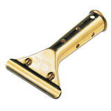 Unger® Golden Clip Brass 4.5" Squeegee Handle freeshipping - TVN Wholesale 