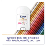 Dove® Invisible Solid Antiperspirant Deodorant, Floral Scent, 0.5 Oz, 36-carton freeshipping - TVN Wholesale 