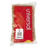 Universal® Rubber Bands, Size 10, 0.04" Gauge, Beige, 1 Lb Box, 3,400-pack freeshipping - TVN Wholesale 