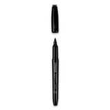 Universal™ Pen-style Permanent Marker, Fine Bullet Tip, Black, Dozen freeshipping - TVN Wholesale 