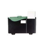 Universal® Add-on Pocket For Grande Central Filing System, Plastic, Black freeshipping - TVN Wholesale 