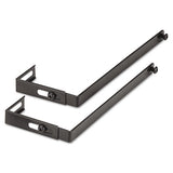 Universal® Adjustable Cubicle Hangers, Black, Set Of Two freeshipping - TVN Wholesale 