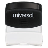 Universal® Message Stamp, Cancelled, Pre-inked One-color, Red freeshipping - TVN Wholesale 
