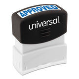 Universal® Message Stamp, Cancelled, Pre-inked One-color, Red freeshipping - TVN Wholesale 