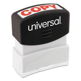 Universal® Message Stamp, Copy, Pre-inked One-color, Red freeshipping - TVN Wholesale 