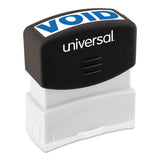 Universal® Message Stamp, Void, Pre-inked One-color, Blue freeshipping - TVN Wholesale 