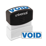 Universal® Message Stamp, Void, Pre-inked One-color, Blue freeshipping - TVN Wholesale 