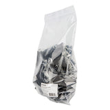 Universal® Binder Clips In Zip-seal Bag, Large, Black-silver, 36-pack freeshipping - TVN Wholesale 