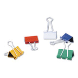 Universal® Binder Clips In Dispenser Tub, Small, Silver, 40-pack freeshipping - TVN Wholesale 