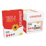 Universal® Copy Paper Convenience Carton, 92 Bright, 20lb, 8.5 X 11, White, 500 Sheets-ream, 5 Reams-carton freeshipping - TVN Wholesale 