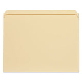 Universal® Top Tab Manila File Folders, Straight Tab, Letter Size, 11 Pt. Manila, 100-box freeshipping - TVN Wholesale 